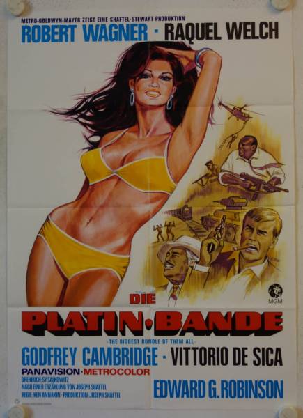 Die Platinbande originales deutsches Filmplakat